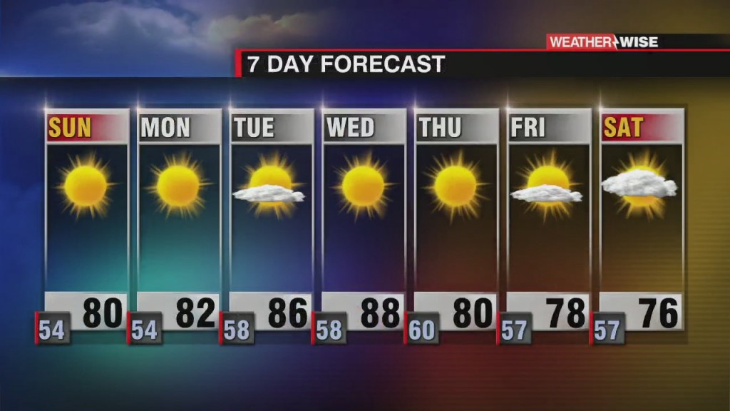 Sunny 7 Day Ahead