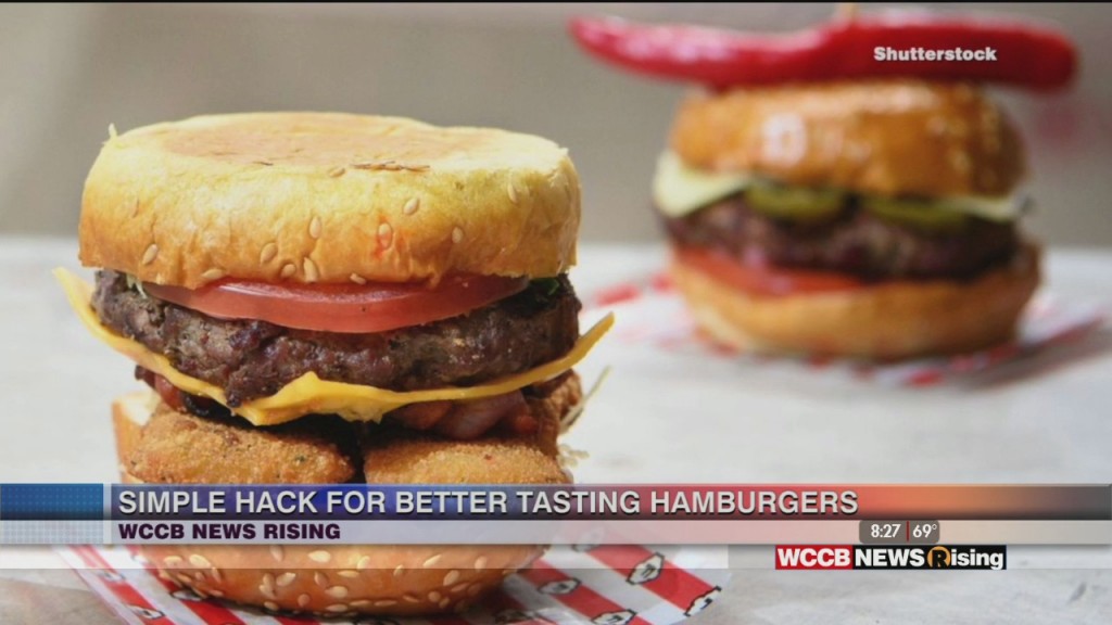 Hamburger Hack Makes Burgers Taste Better