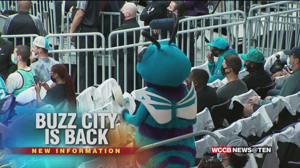 Buzz Returns For Hornets Home Opener; Spectrum Center At Full Capacity