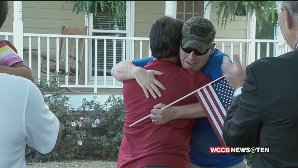 Dozens Of People Greet Afghan Interpreter And His Family Settling In Weddington