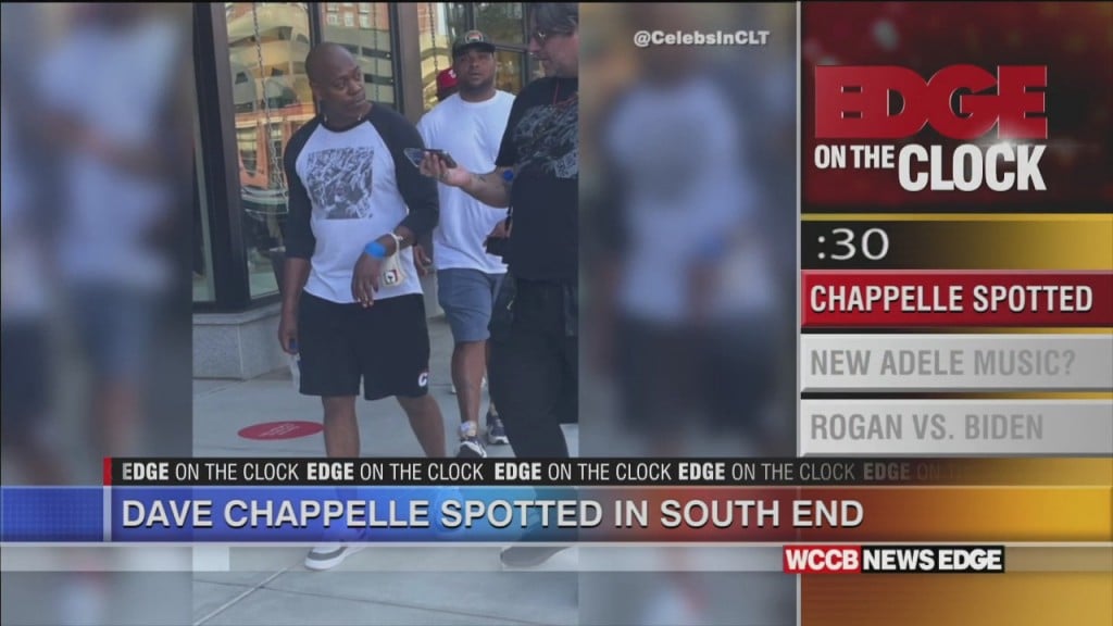 Edge On The Clock: Dave Chappelle Spotted In South End