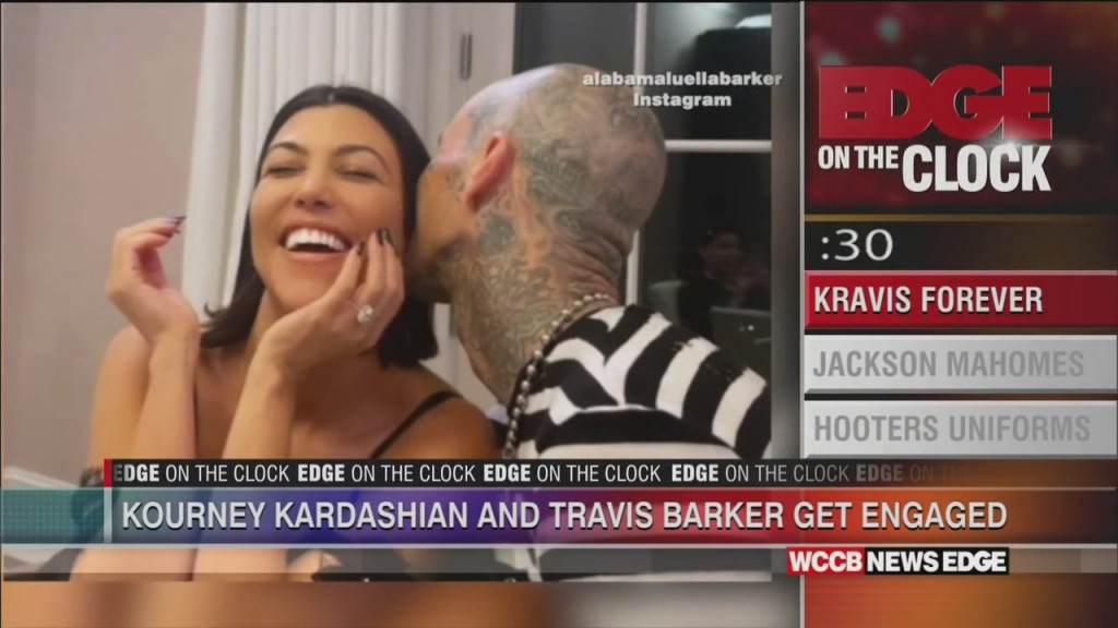 Edge On The Clock: Kourtney Kardashian Is Engaged