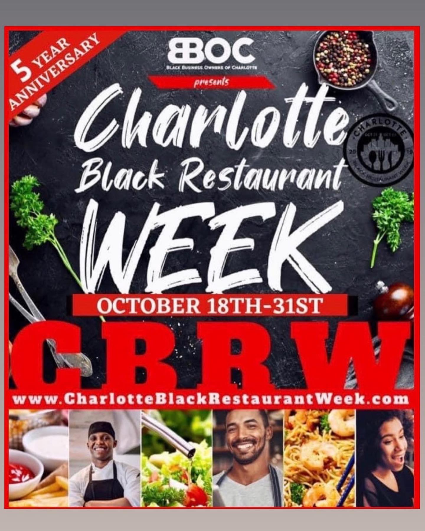 5th Annual Charlotte Black Restaurant Week Runs Through Halloween