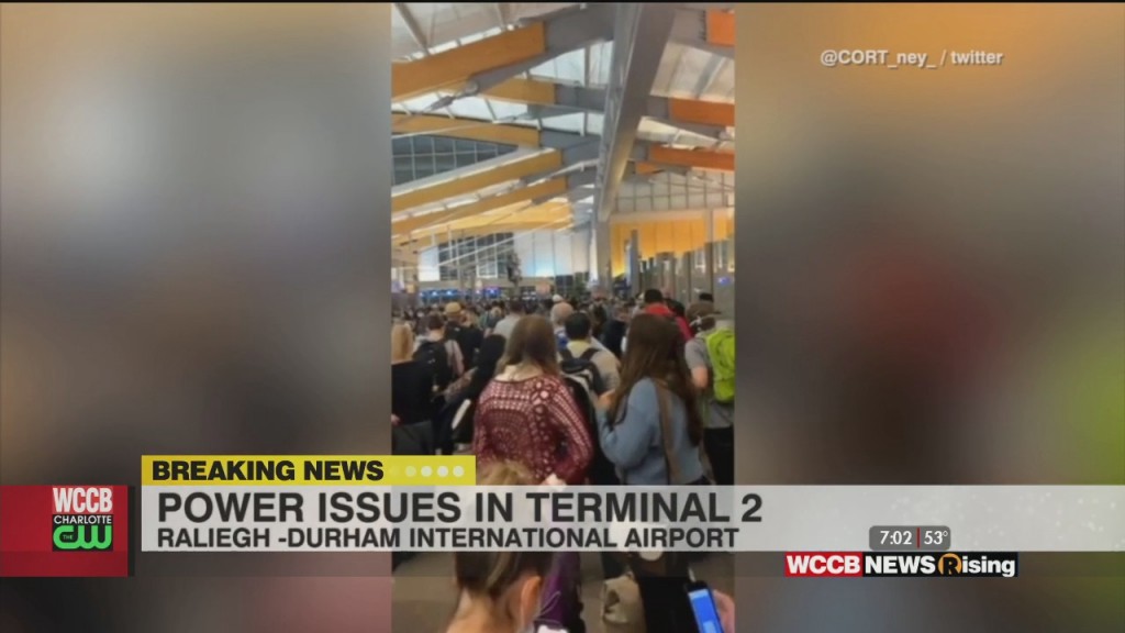 Power Outage At Raleigh Durham Airport