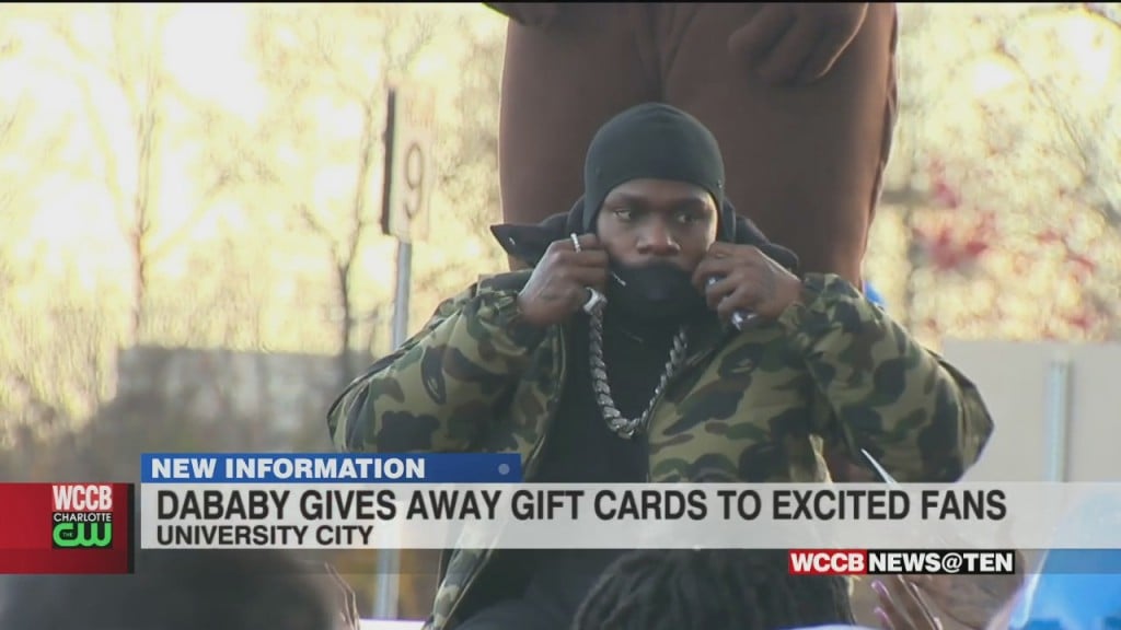 Dababy Hands Out Gift Cards To Charlotte Families For Thanksgiving