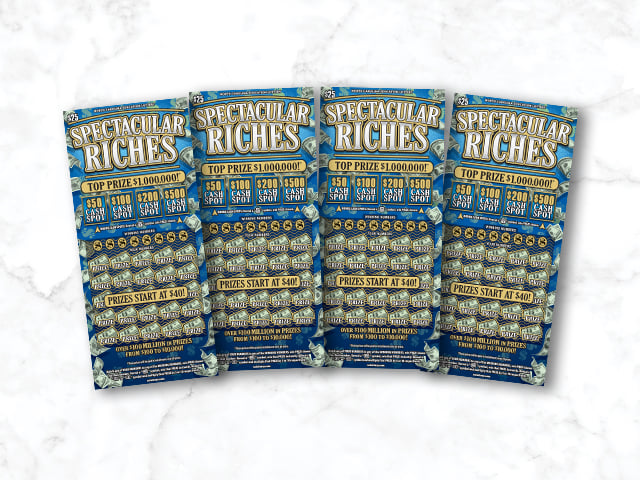 Spectacular Riches Scratch Off Tickets