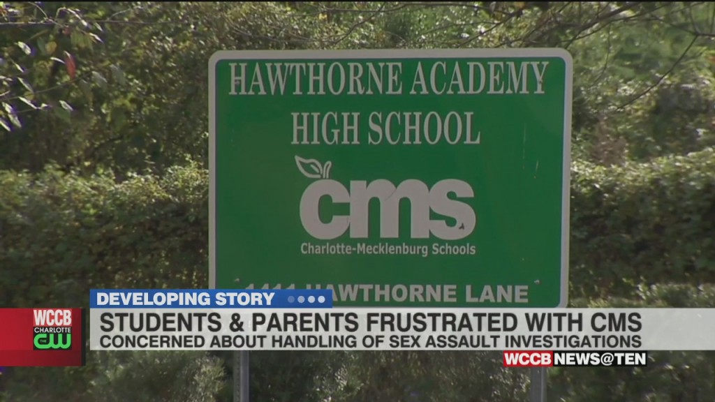 Student And Parents Frustrated With Cms Handling Of Sex Assault Investigations
