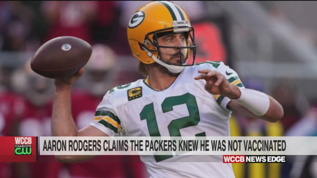 Aaron Rodgers Tells The Truth: He’s Actually Not Vaccinated Against Covid