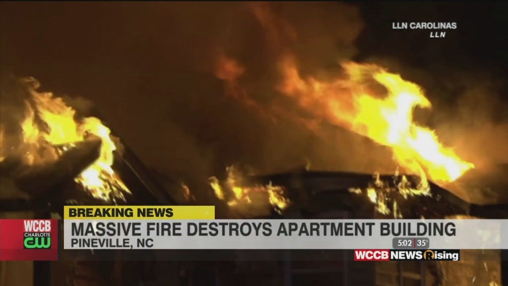 Fire At Pineville Apartment Complex