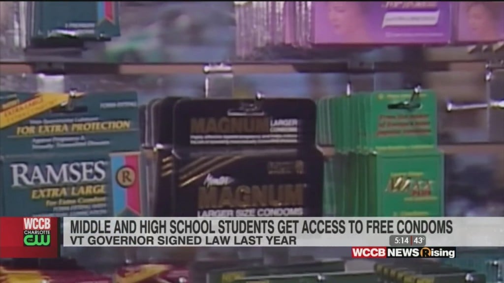 Vermont Schools Give Students Free Access To Condoms