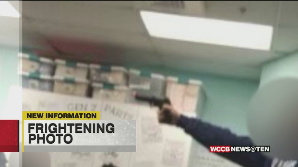 Photo Shows Boy Pointing Realistic Looking Toy Gun In Local Classroom