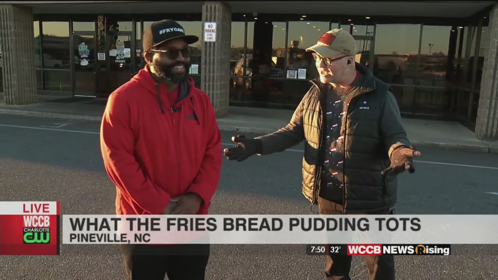 Wilson's World: What The Fries Bread Pudding