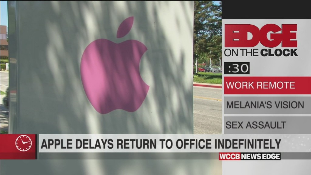Edge On The Clock: Apple Employees Will Work Remotely Indefinitely
