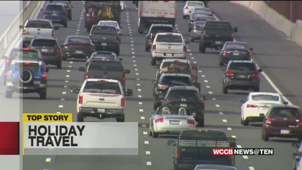 The Roads And The Skies Are Seeing Some Congestion As Holiday Travel Continues To Pick Up