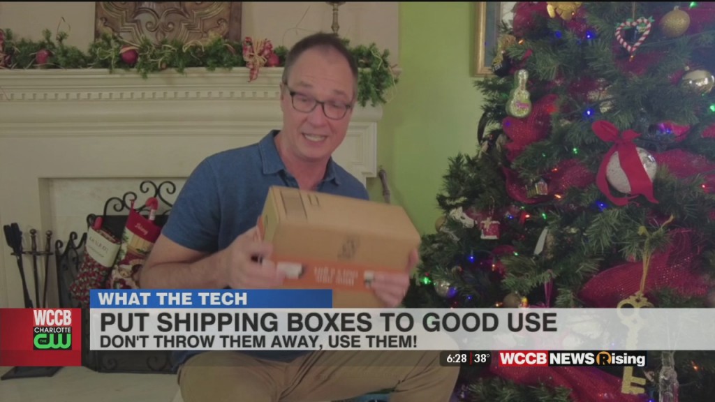 What The Tech: Reusing Delivery Boxes