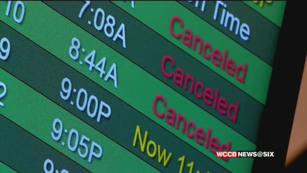 Flights Canceled, Delayed Over Holiday