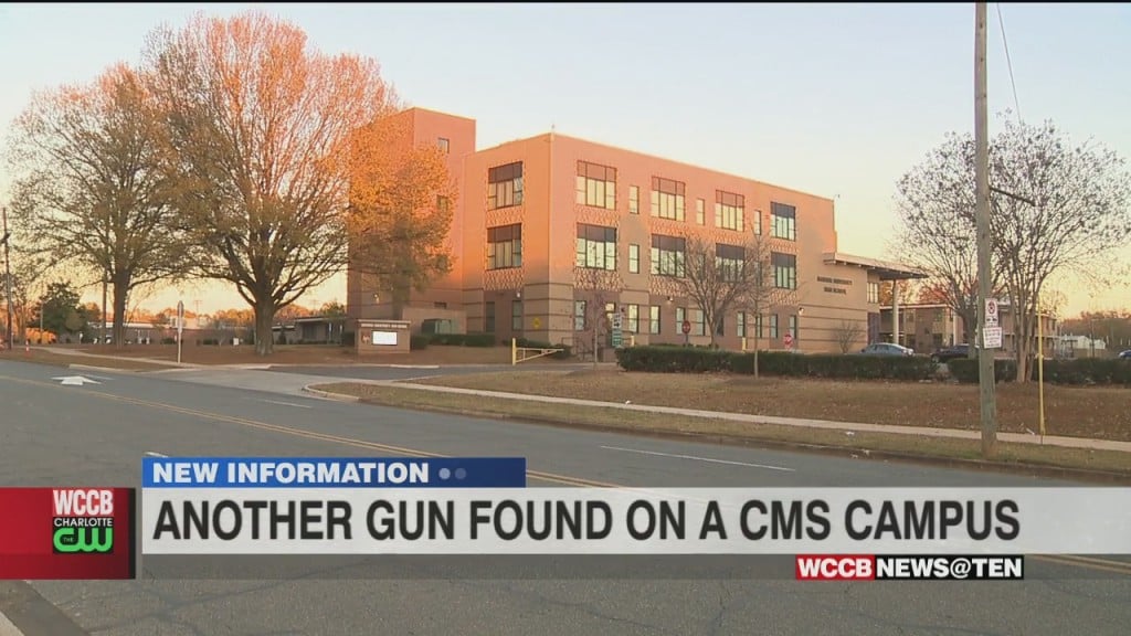 Another Gun Found On A Cms School Campus