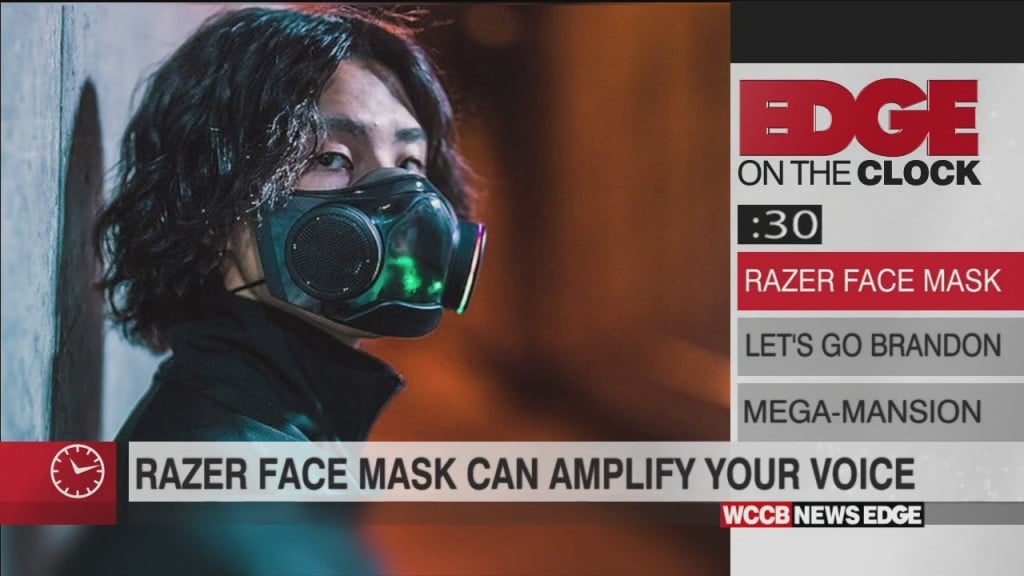 Edge On The Clock: Razer Unveils Face Mask With Built In Microphone, Speaker & Fans
