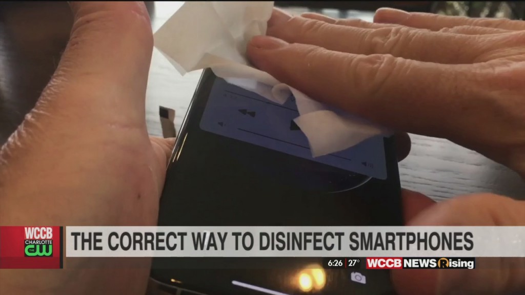 What The Tech: Disinfecting Your Smartphone
