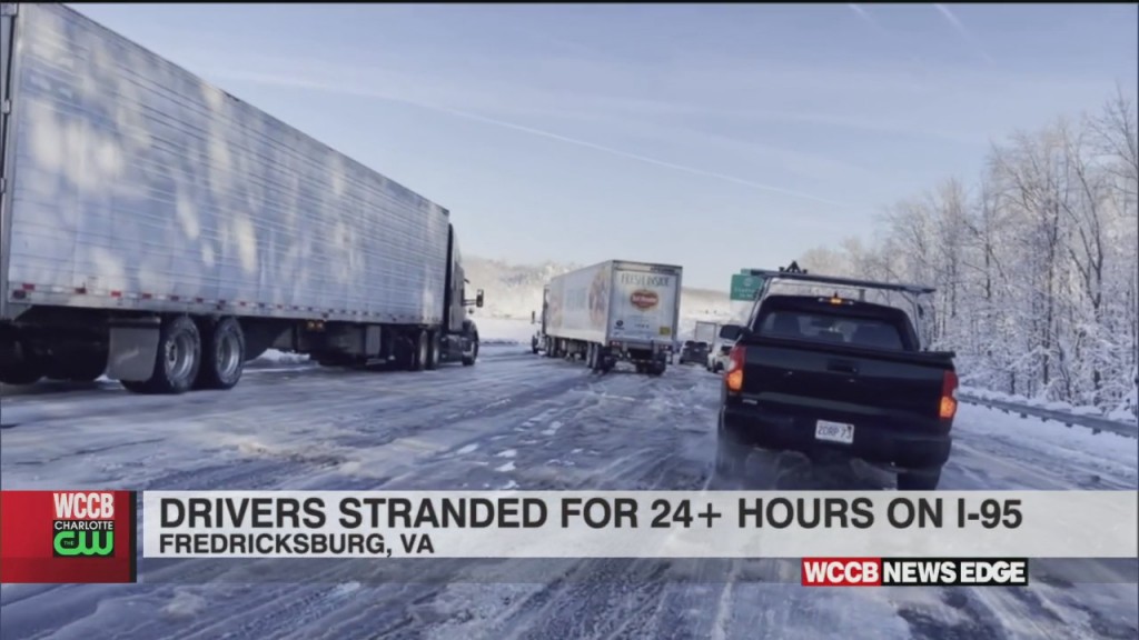 Va Officials Say Massive Gridlock On I 95 May Be Clear Before Wednesday Am Rush Hour