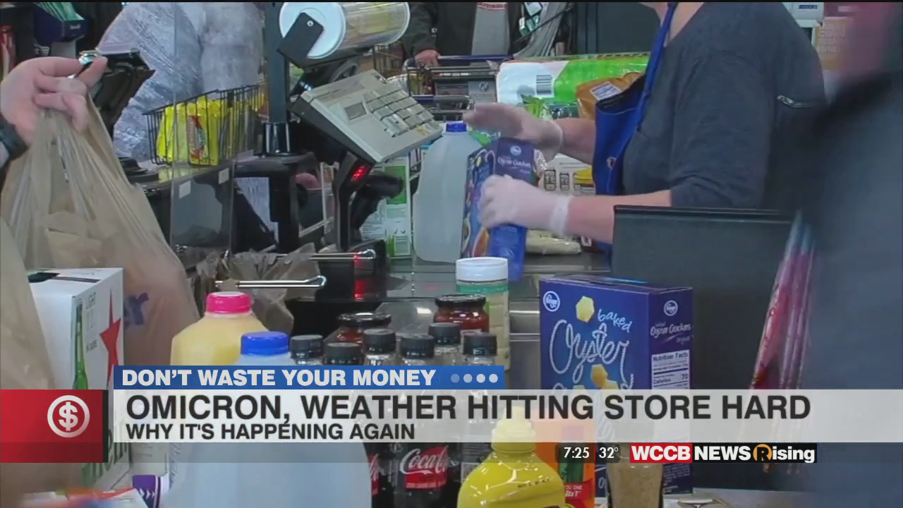 Don't Waste Your Money Grocery Shelves Empty Again WCCB Charlotte's CW