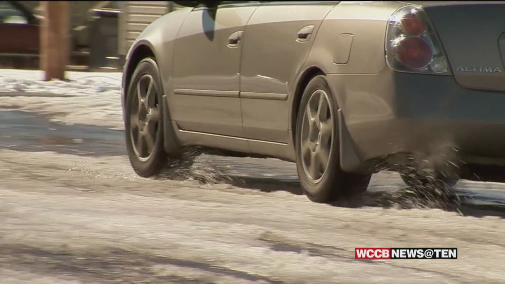 Dangerous Driving Conditions Linger On Secondary Roads Due To Ice & Snow