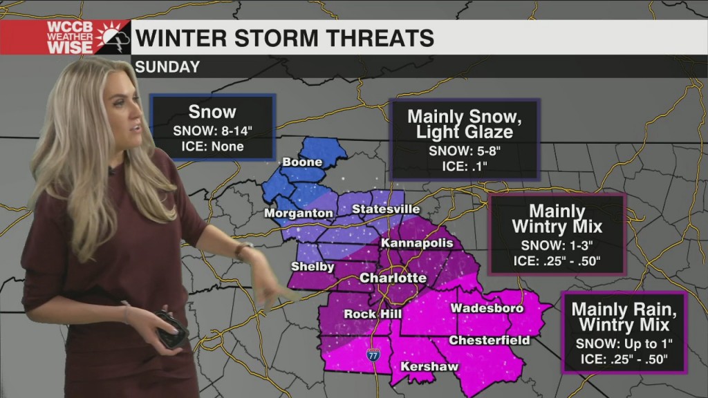 Weekend Snow And Ice Outlook
