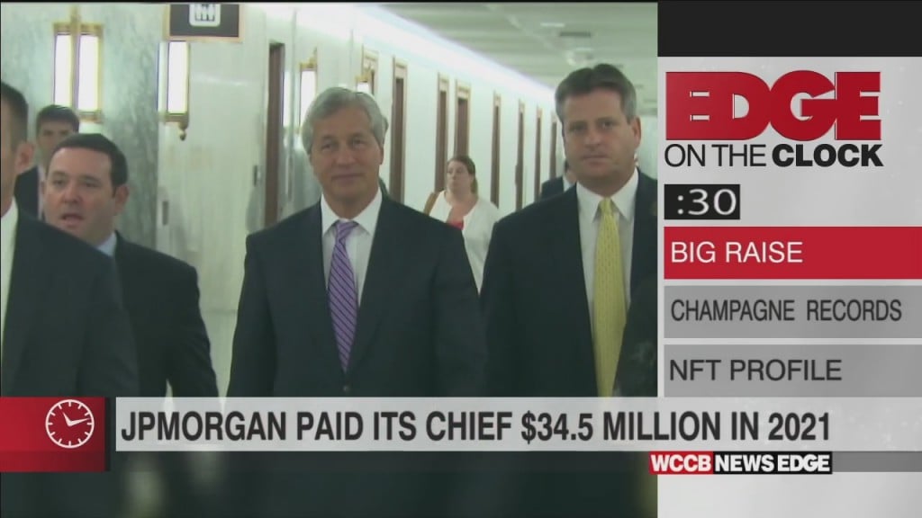 Edge On The Clock: Jp Morgan Chase Ceo Gets $3m Raise