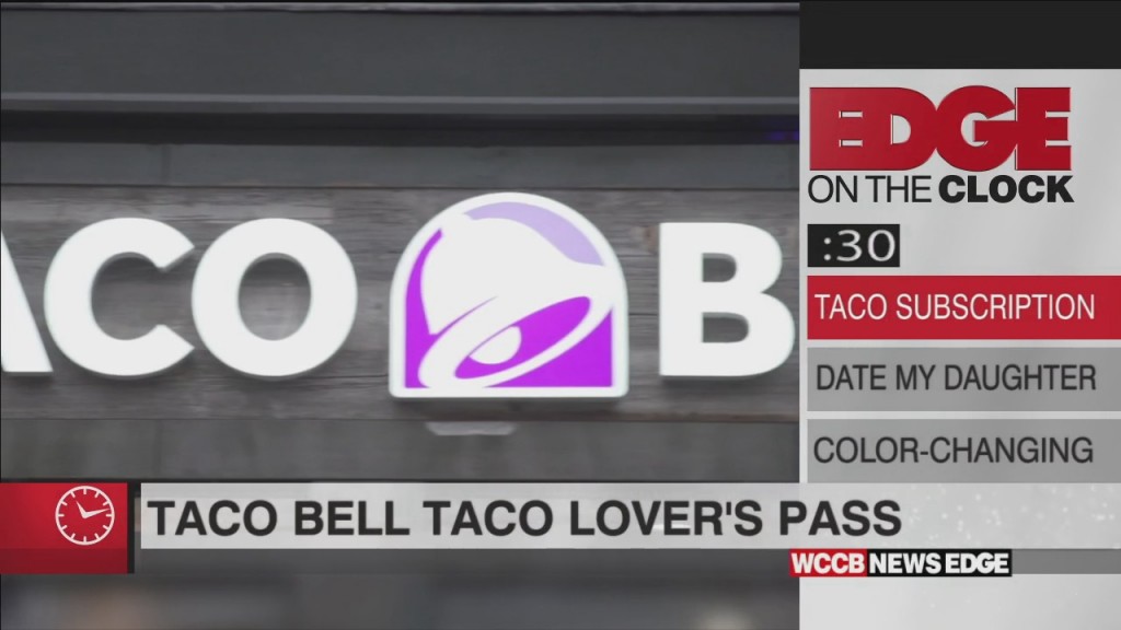 Edge On The Clock: Taco Bell Launches Monthly Taco Subscription Service