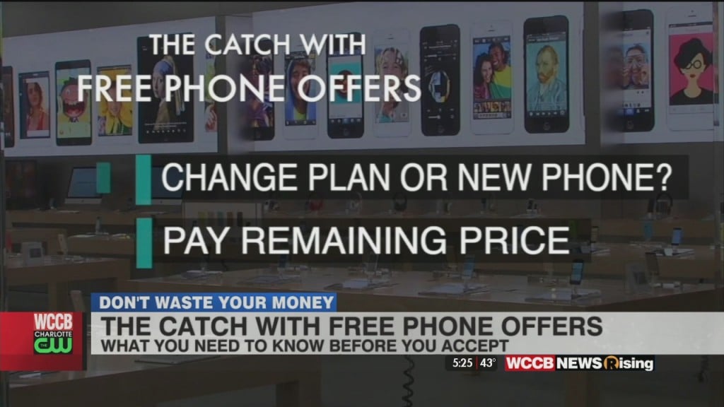 Don't Waste Your Money: The Catch With Free Phone Offers
