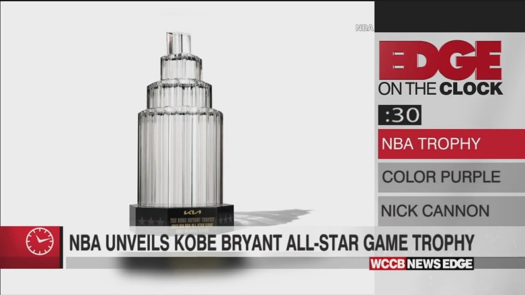 Edge On The Clock: Nba Reveals Newly Designed Kobe Bryant Trophy