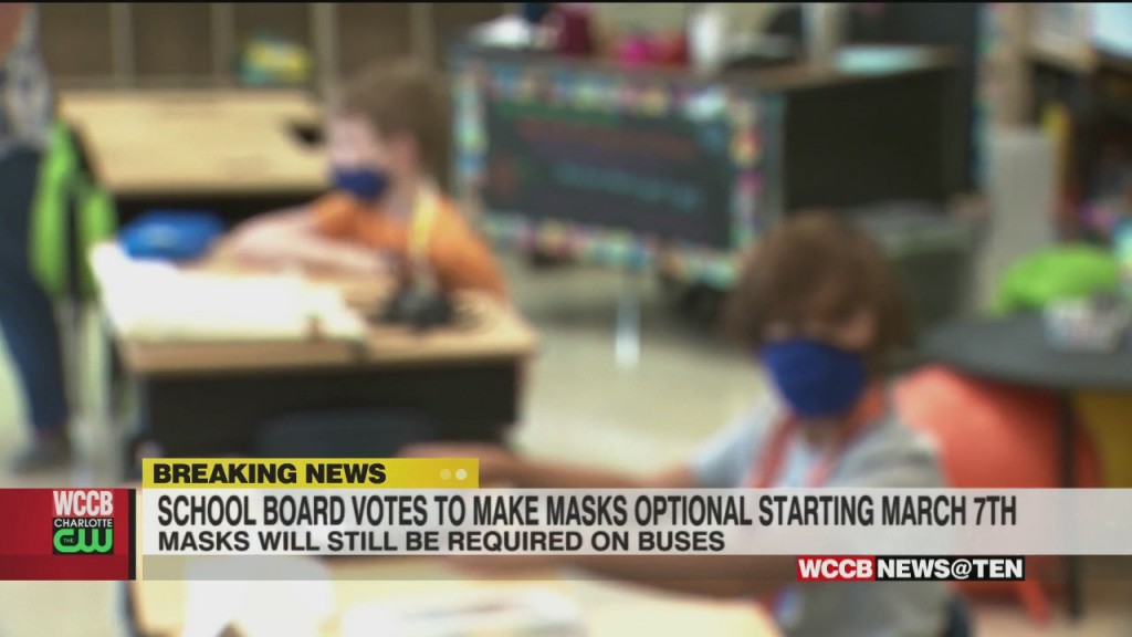Cms Board Votes To Make Masks Optional