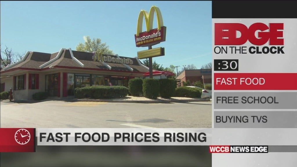 Fast Food Price Jumping