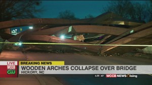 Arches On Pedestrian Bridge Collapse