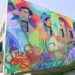 Avett Brothers Mural With Streetscape V2