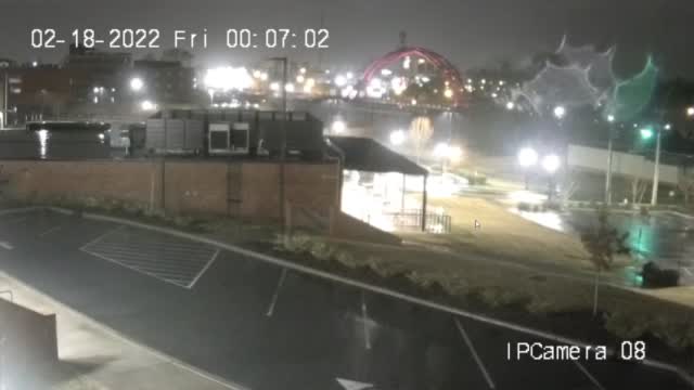Watch Wooden Arches Collapse On Pedestrian Bridge In Hickory