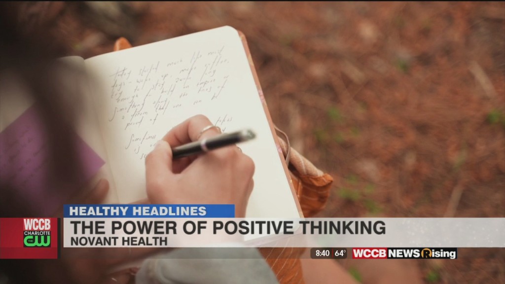 Healthy Headlines: The Power Of Positive Thinking