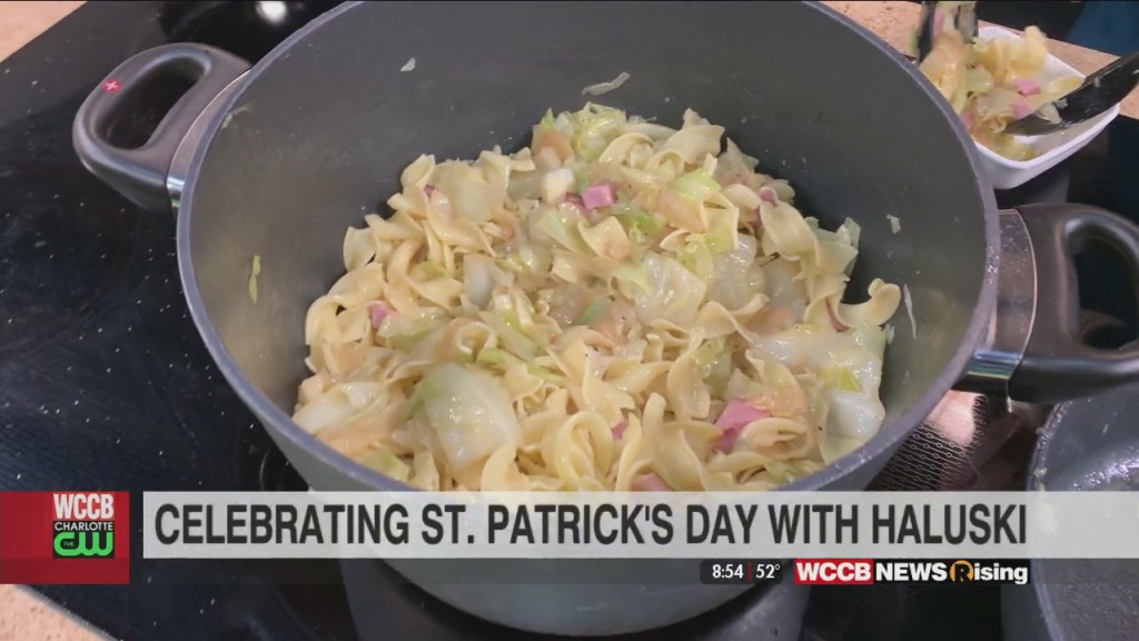 Making Haluski For St. Patrick's Day