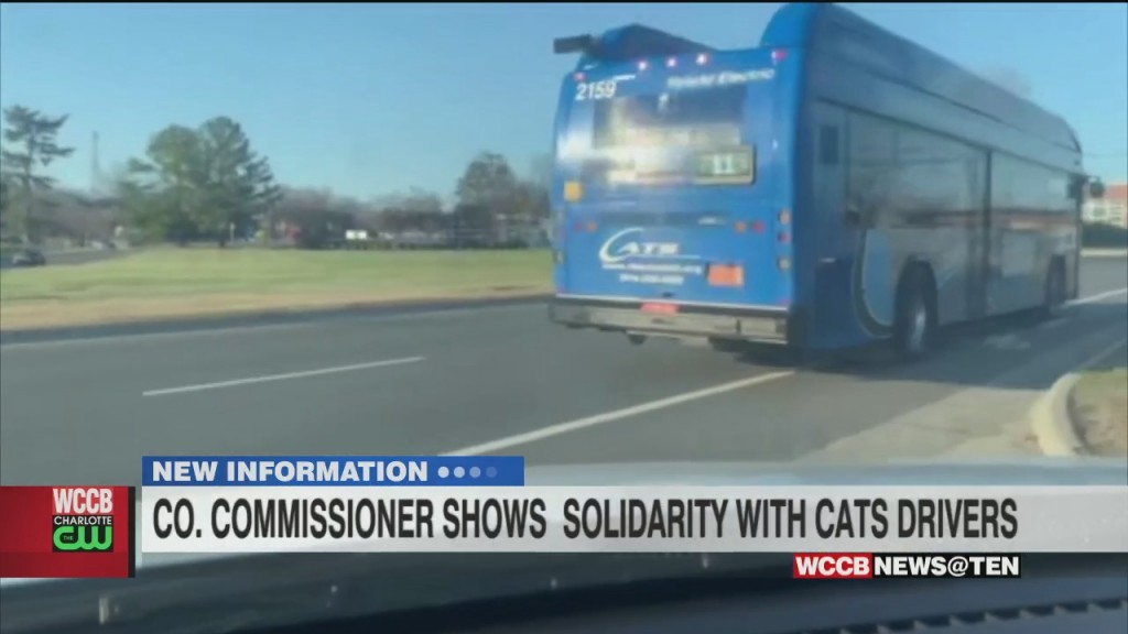 A High Profile Ally Gets On The Bus – To Show Solidarity With Embattled Cats Drivers