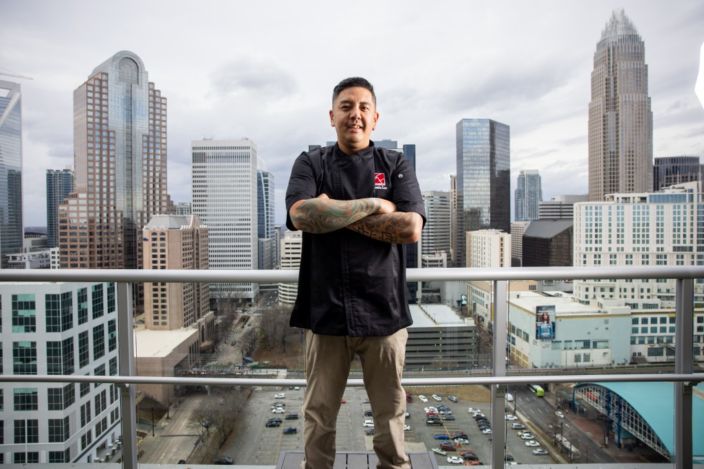 Charlotte, Nc February 17, 2022 Fahrenheit’s New Executive Chef Justin Loo 4 Of His Plates Photographed In Charlotte, Nc On February 17th 2022. Photo By Peter Taylor