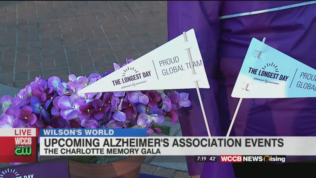 Wilson's World: Previewing Upcoming Alzheimer's Events