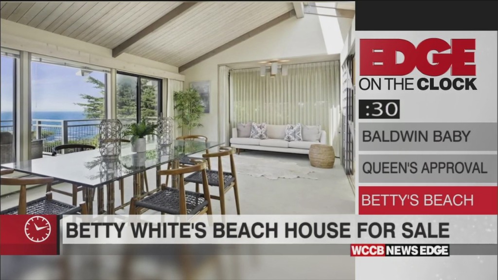 Edge On The Clock: Betty White’s Beach House Hits Market For Just Under $8m