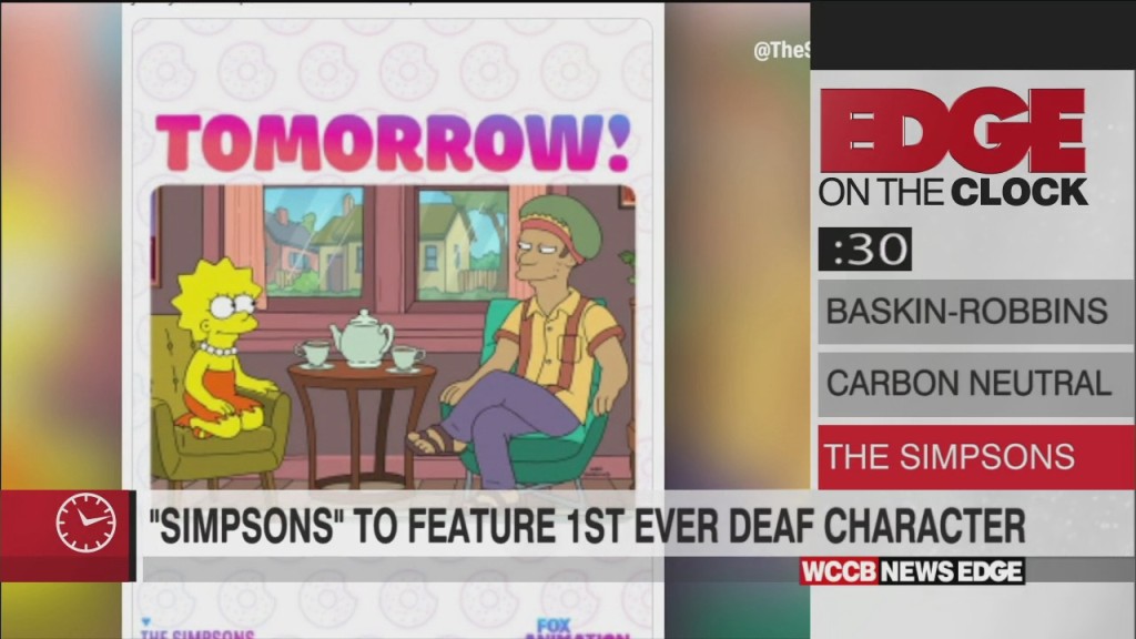 Edge On The Clock: The Simpsons To Feature Deaf Character For 1st Time
