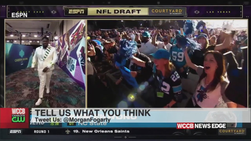 Panthers Earn Fan Approval With First Round Draft Pick
