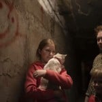 Elizabeth 12 Holds Her Cat As She Takes Shelter With Her Family Inside The Basement Of A Residential Building During A Russian Attack In Lyman Ukraine