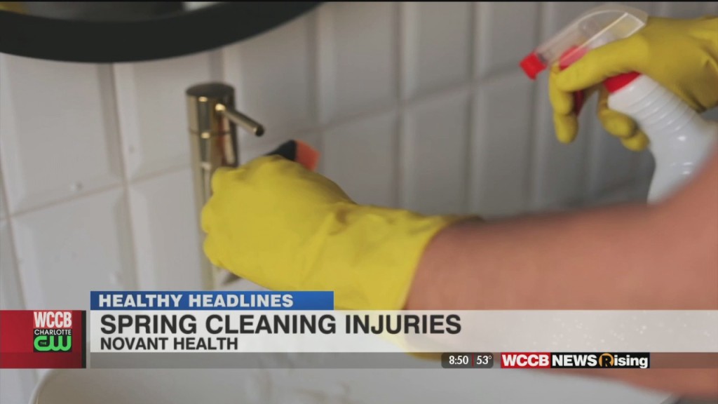 Healthy Headlines: Spring Cleaning Without Getting Injured