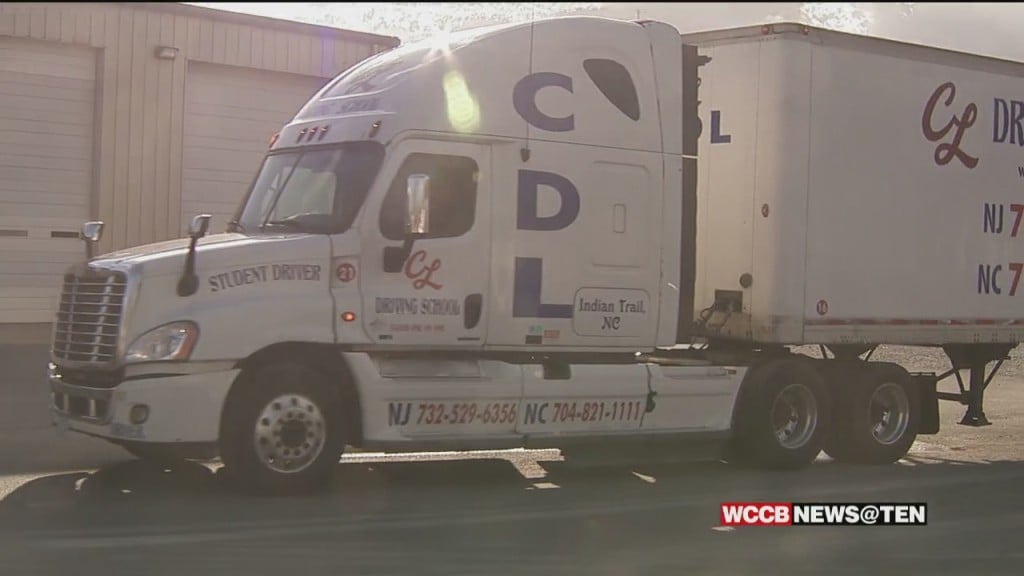 Local Truck Driving Schools See Surge Of Students Amid Driver Shortage