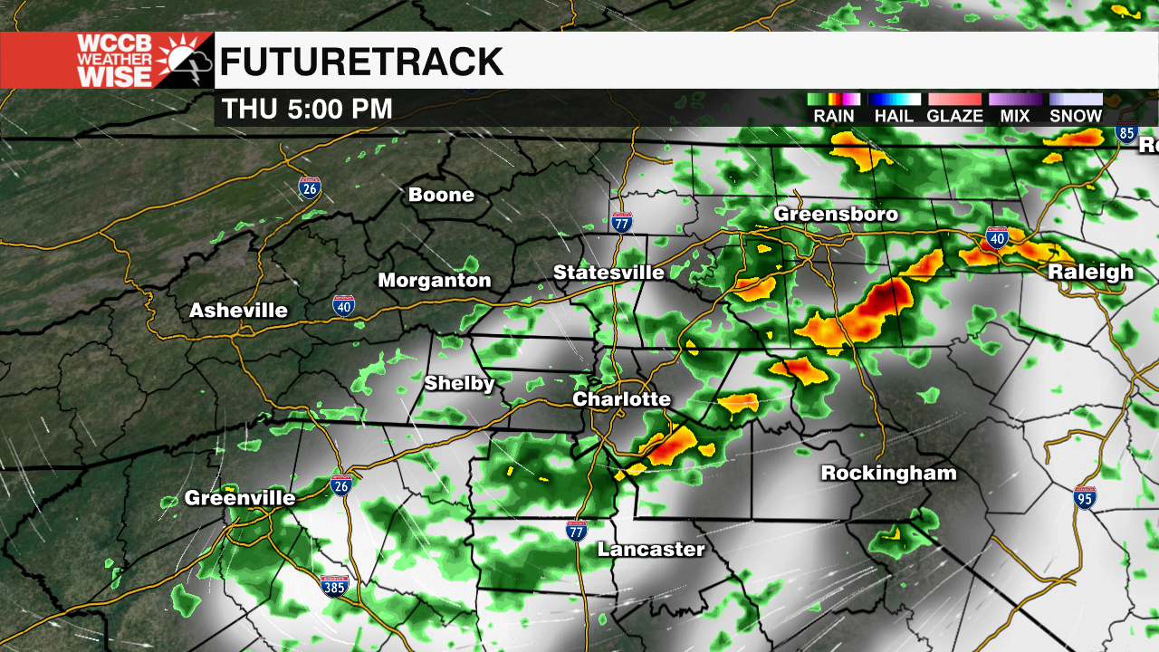 Isolated Severe Storms Possible Thursday - WCCB Charlotte's CW