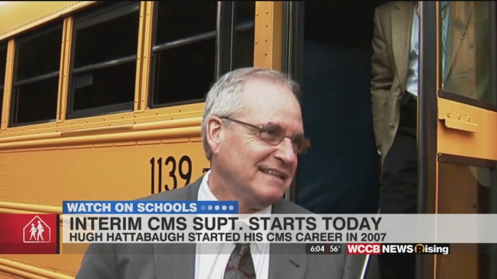 New Cms Interim Superintendent's First Day