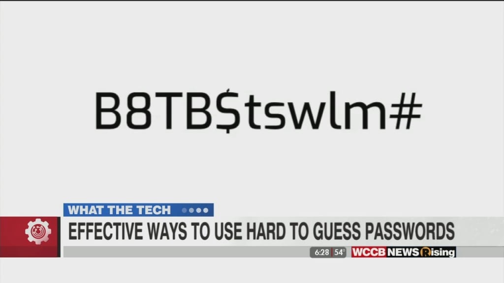 What The Tech: Good Passwords